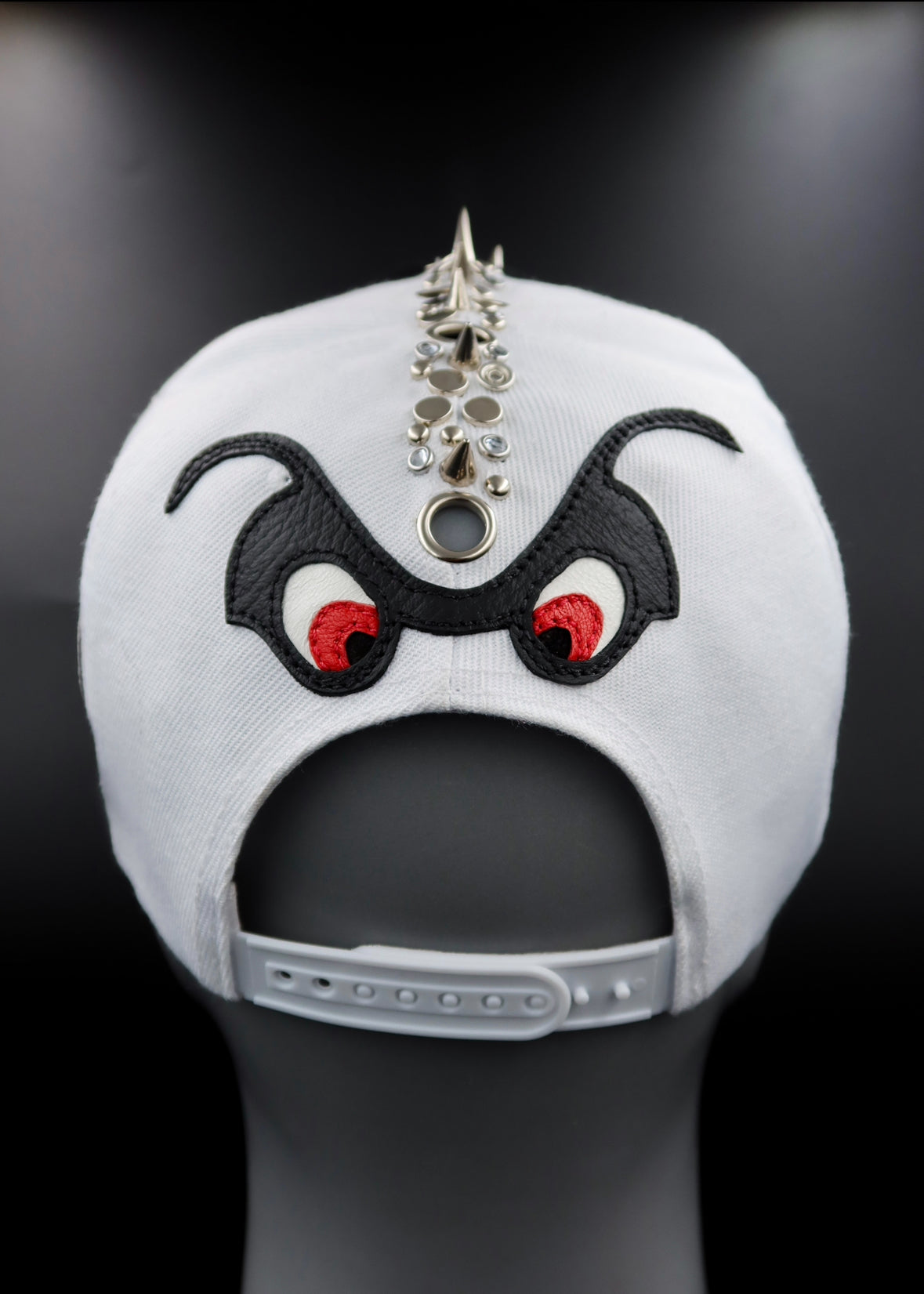 730 Chainstitch BOO embroidered cap 1/1 handmade by Jaffa Saba